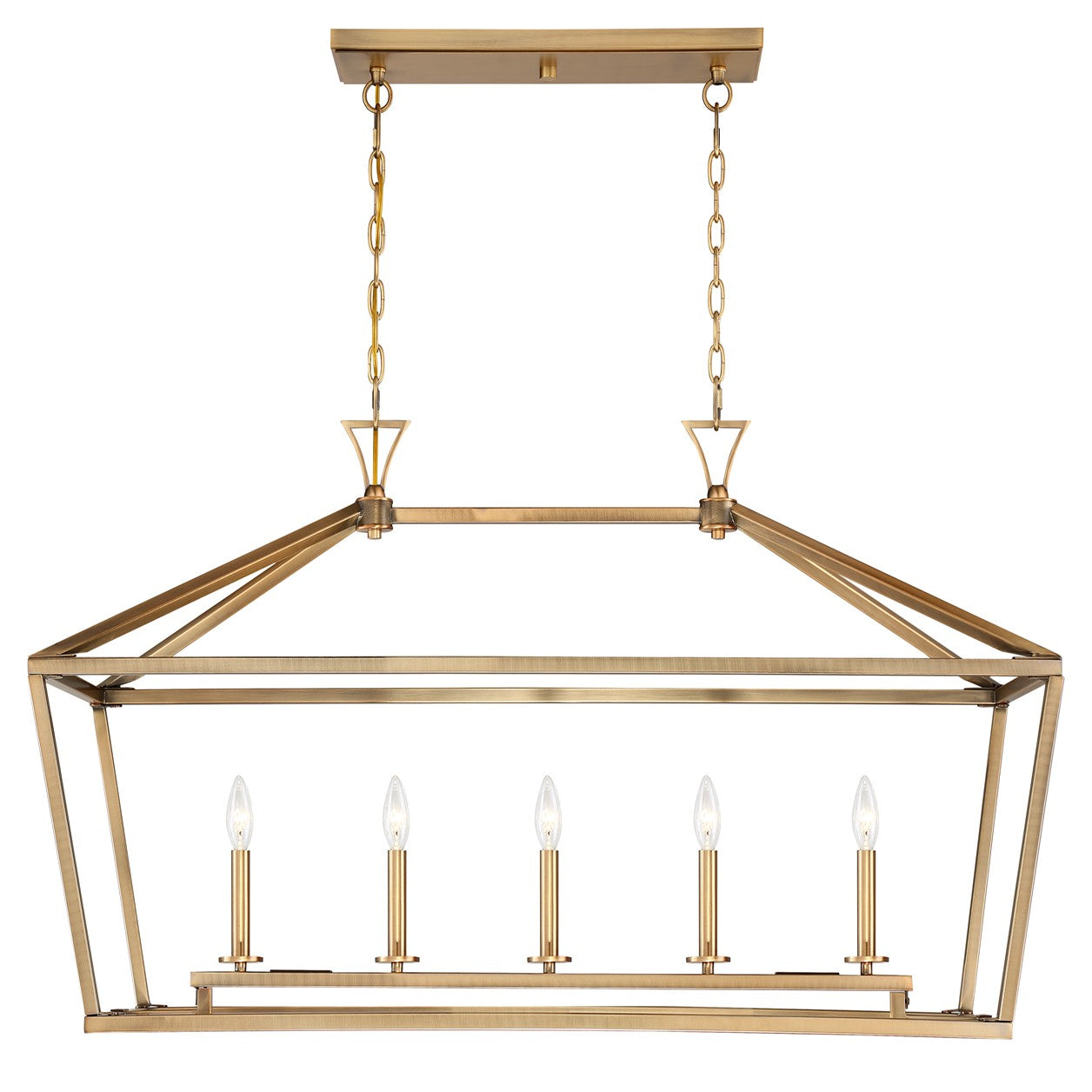 Lustre linéaire 5 lumières | Townsend