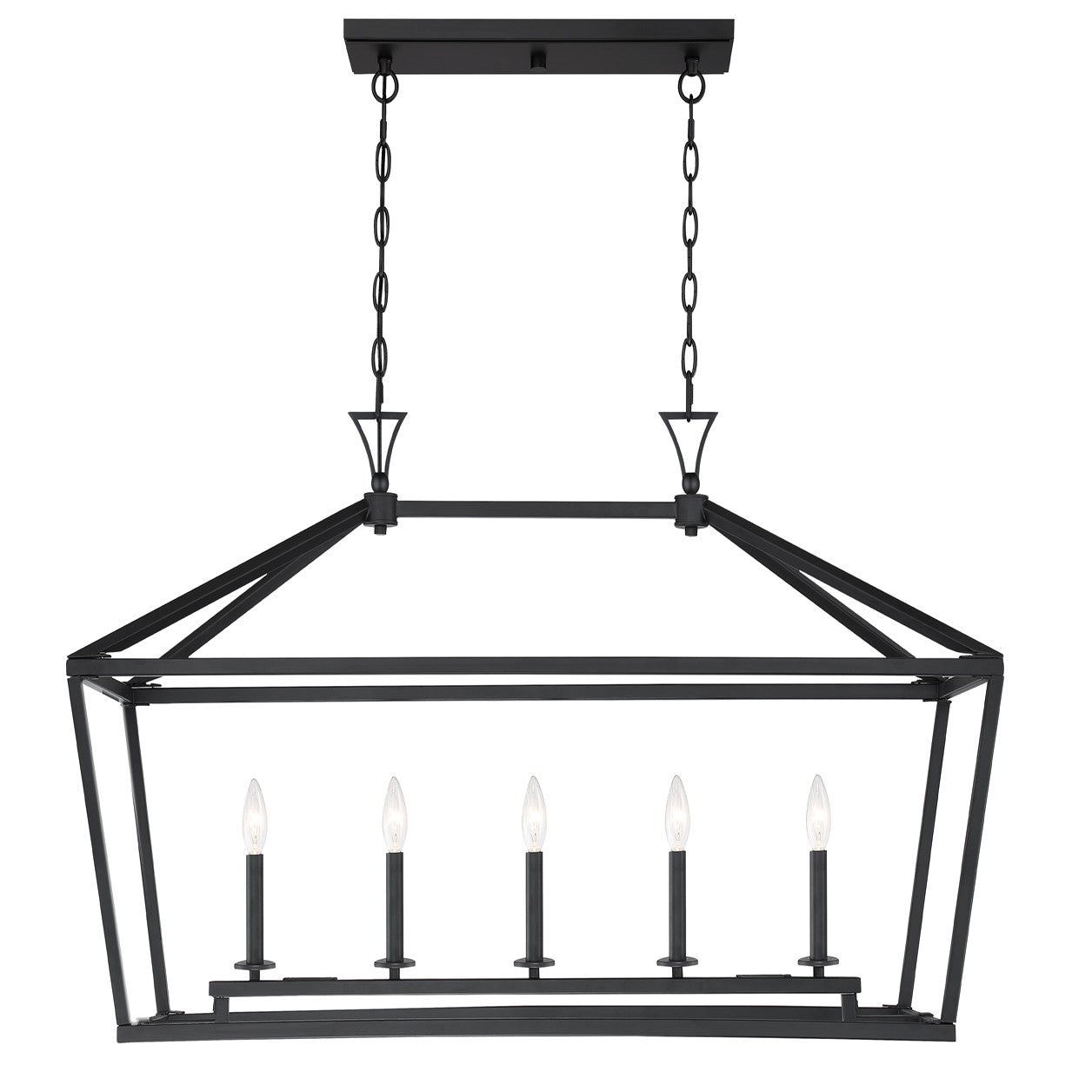 Lustre linéaire 5 lumières | Townsend