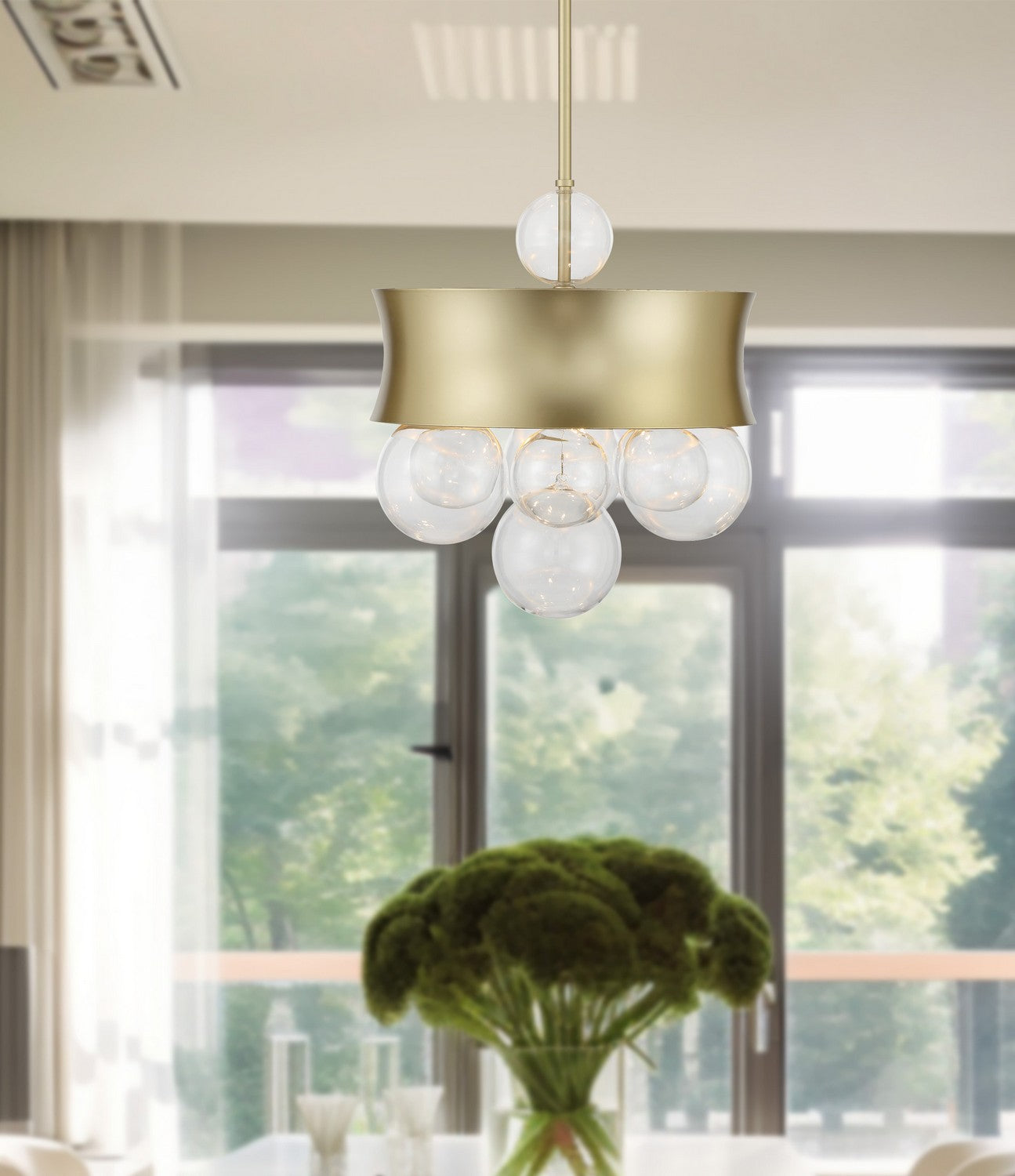 Convertible Pendant 3 lumières | Verdi Square by Robin Baron