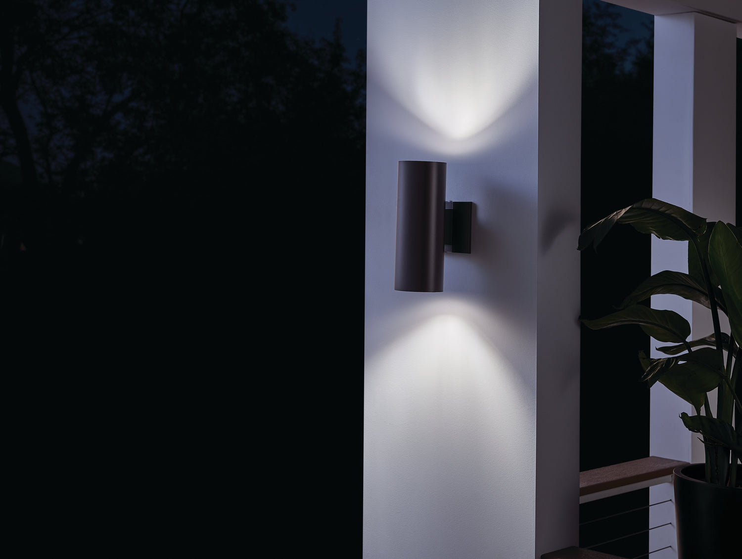 Applique murale extérieure 2 lumières