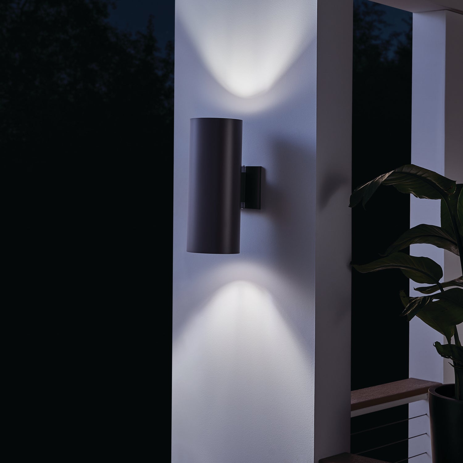 Applique murale extérieure 2 lumières