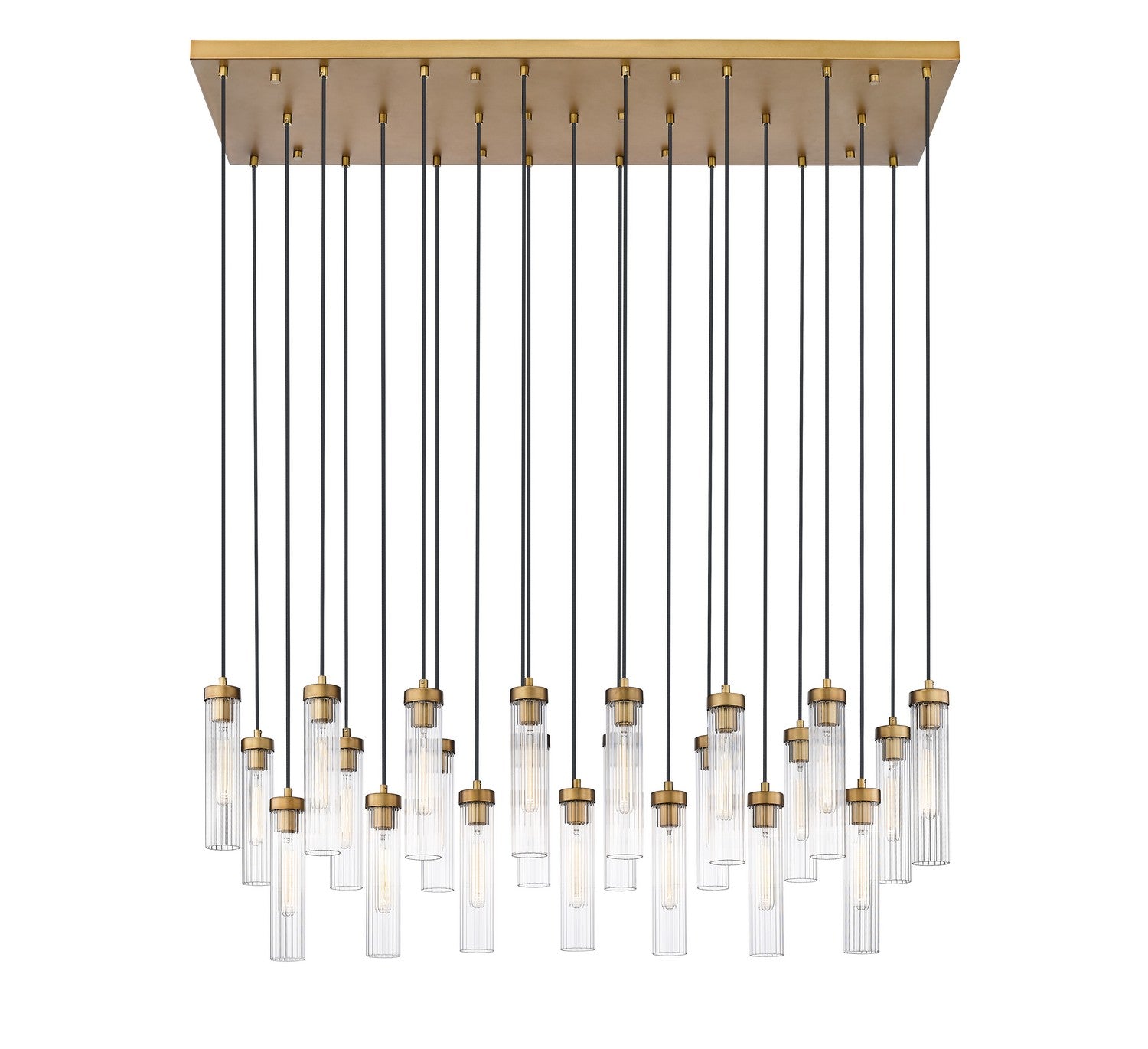 Lustre linéaire 23 lumières | Beau