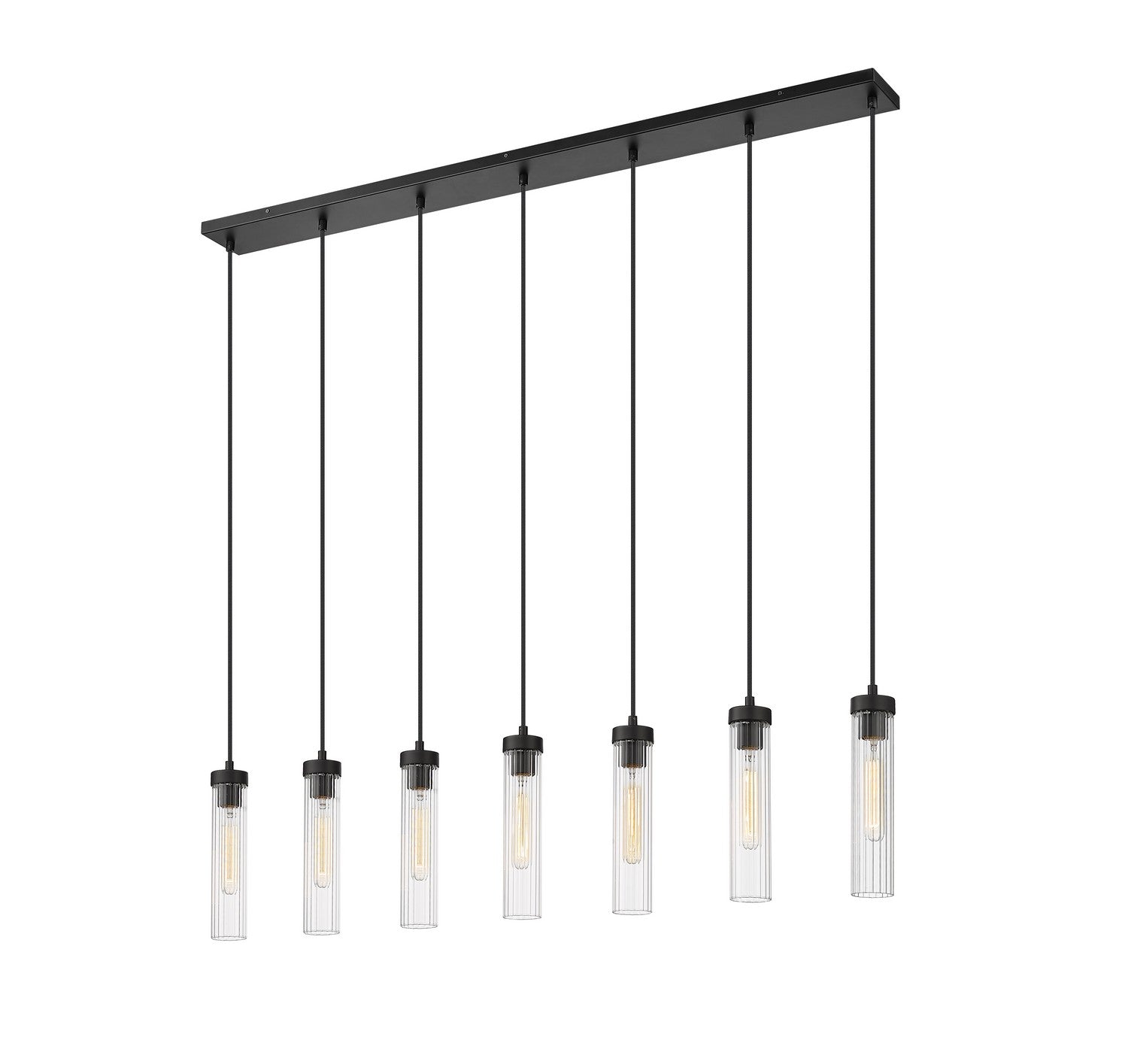 Lustre linéaire 7 lumières | Beau