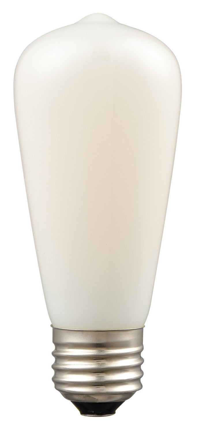 Ampoule DEL ST19, 6.5 W, culot E26 (blanc)