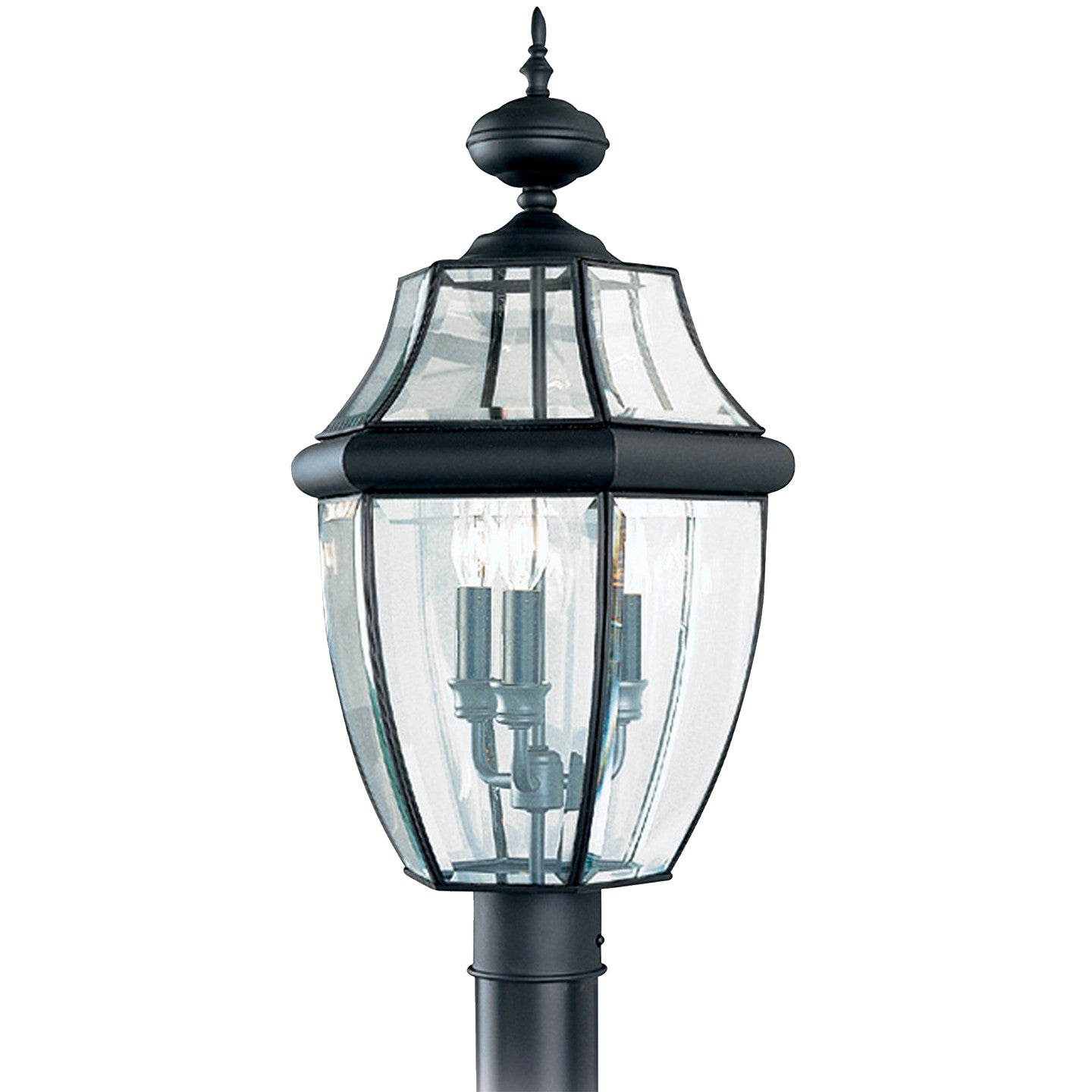 Lanterne sur poteau extérieure 3 lumières | Lancaster