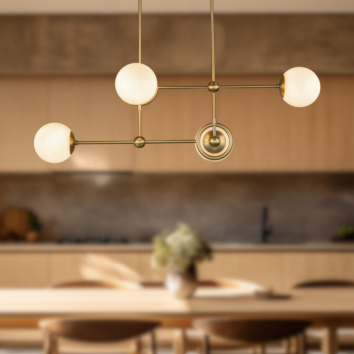 Lustre 4 lumières | Fiore