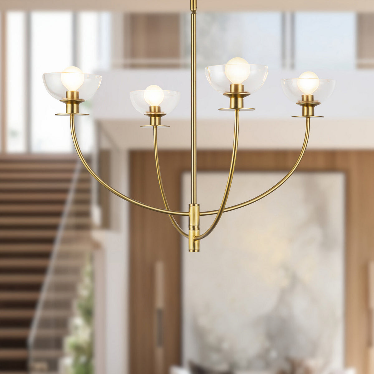 Lustre 4 lumières | Sylvia
