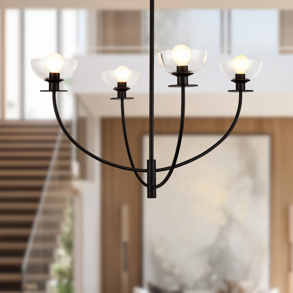 Lustre 4 lumières | Sylvia