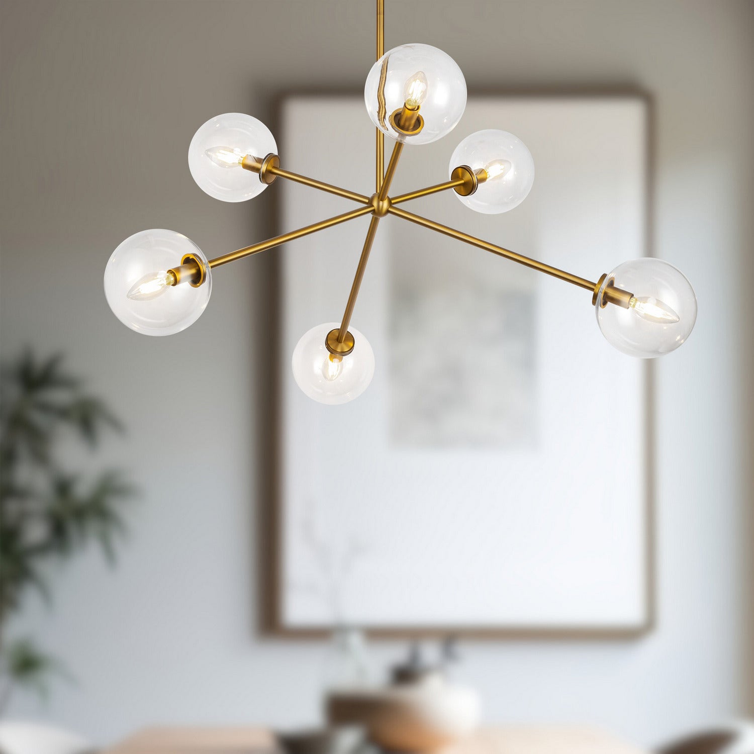 Lustre 6 lumières | Cassia