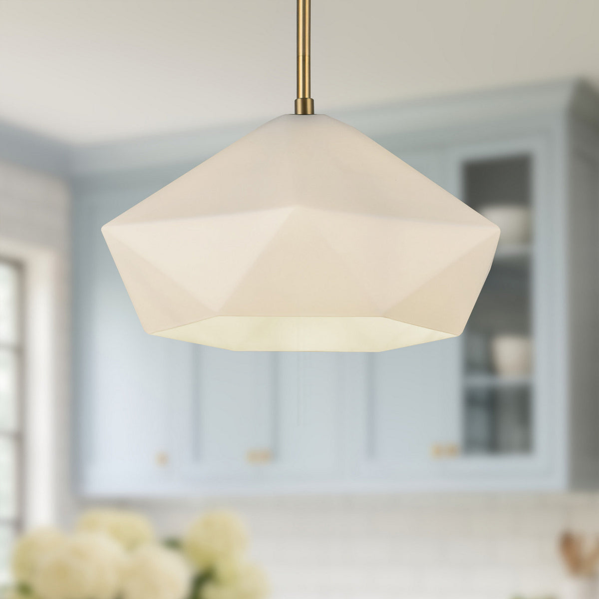Suspension 1 lumière | Krysta