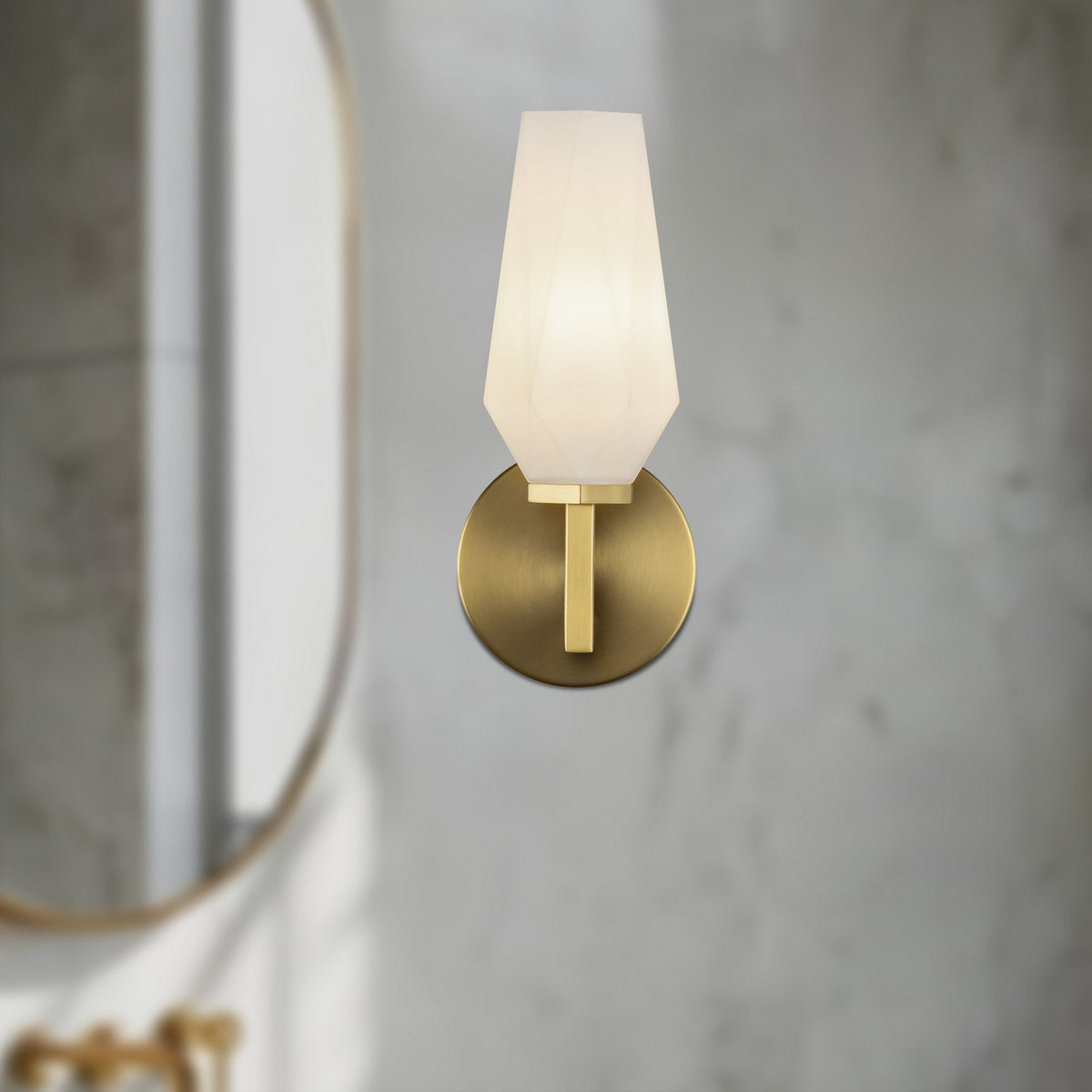 Applique de vanité 1 lumière | Krysta