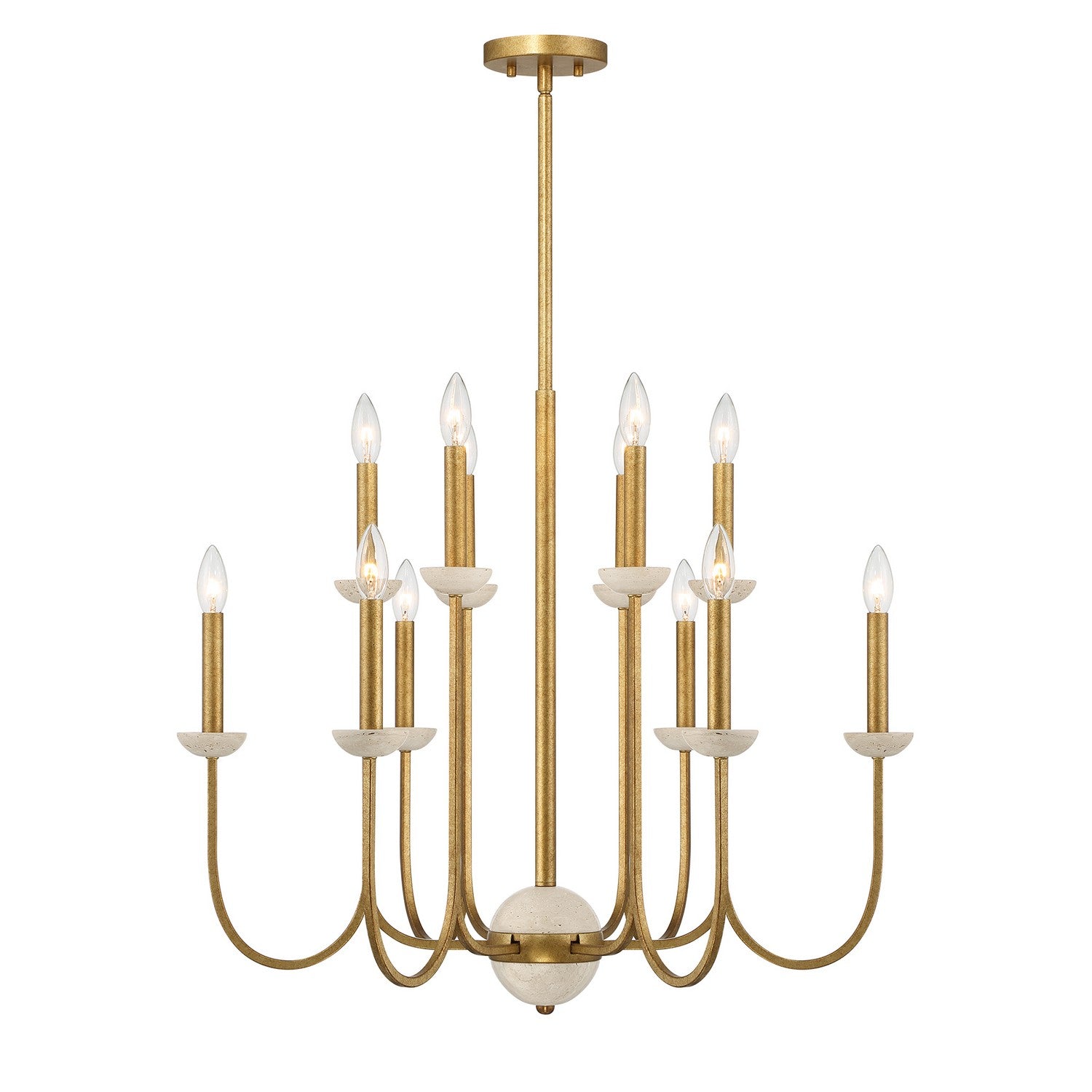 Lustre 12 lumières | Oakhurst