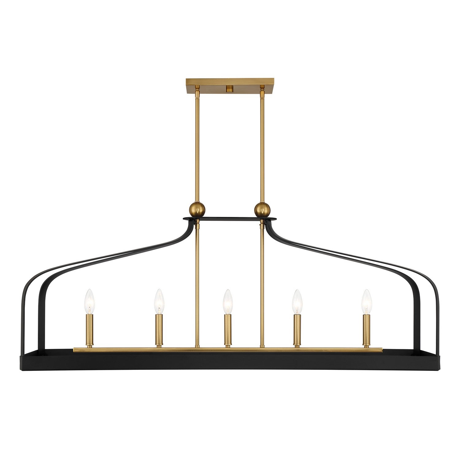 Lustre linéaire 5 lumières | Sheffield