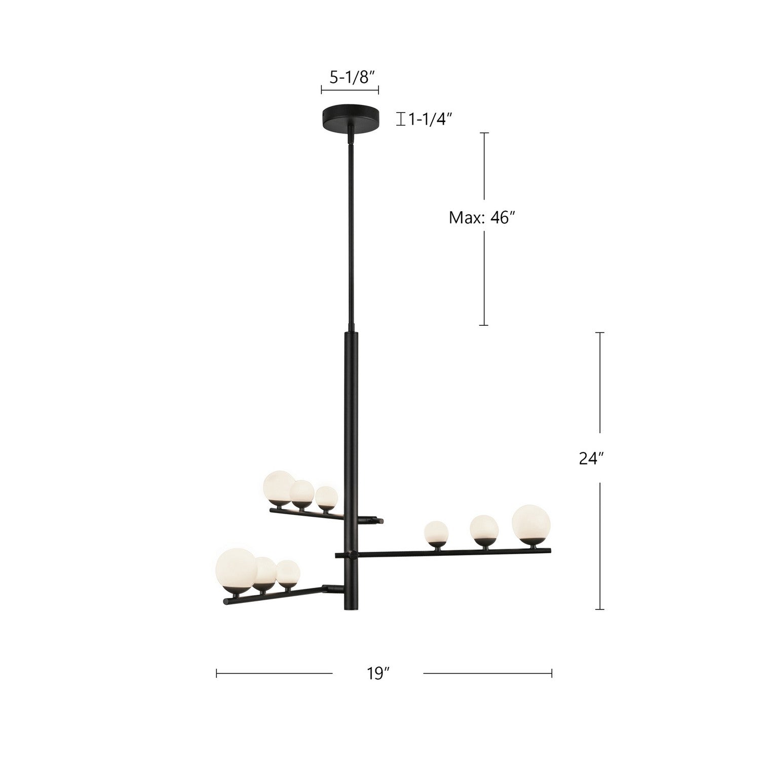 Lustre DEL | Cypress