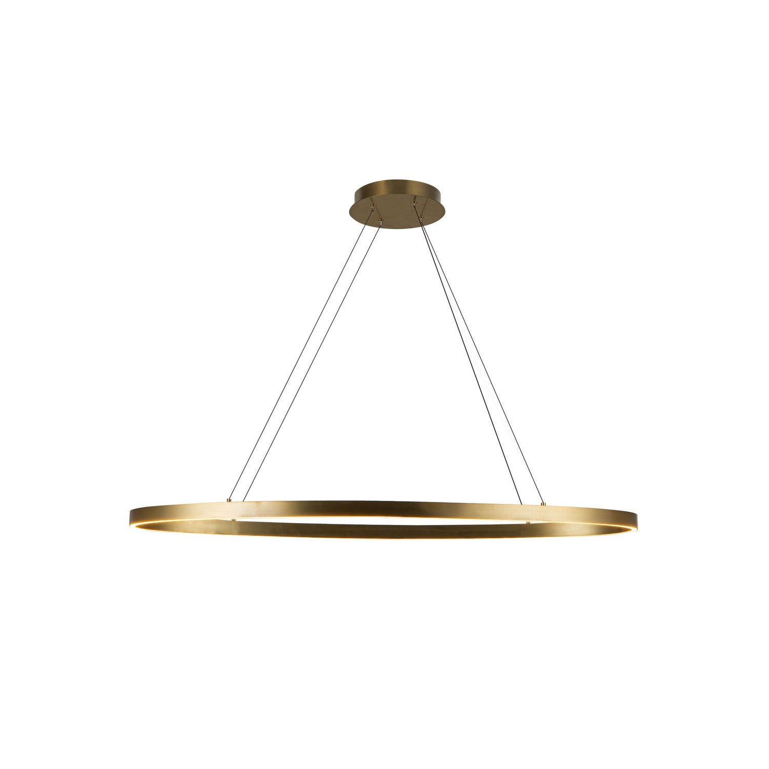 Suspension linéaire DEL | Ovale