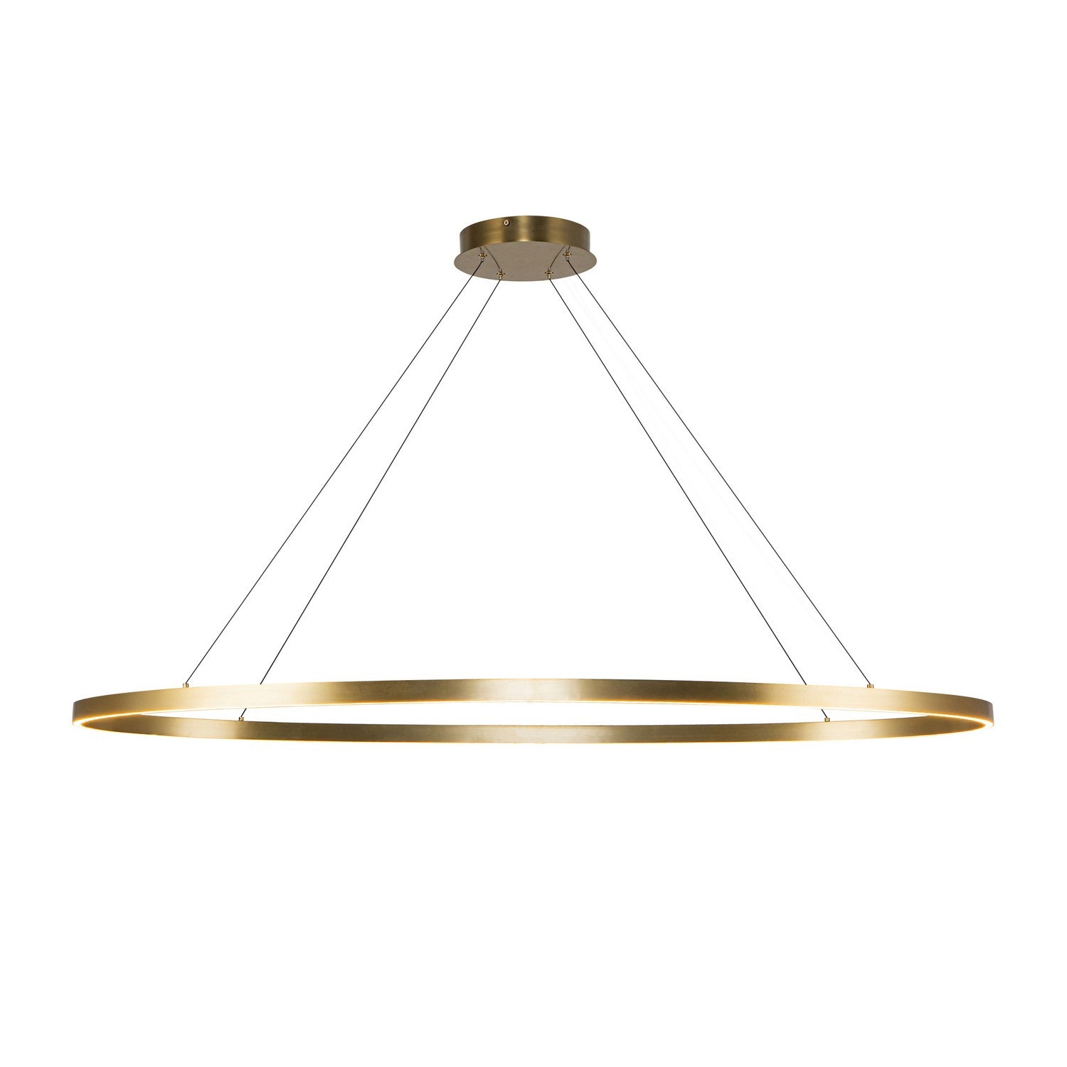 Suspension linéaire DEL | Ovale