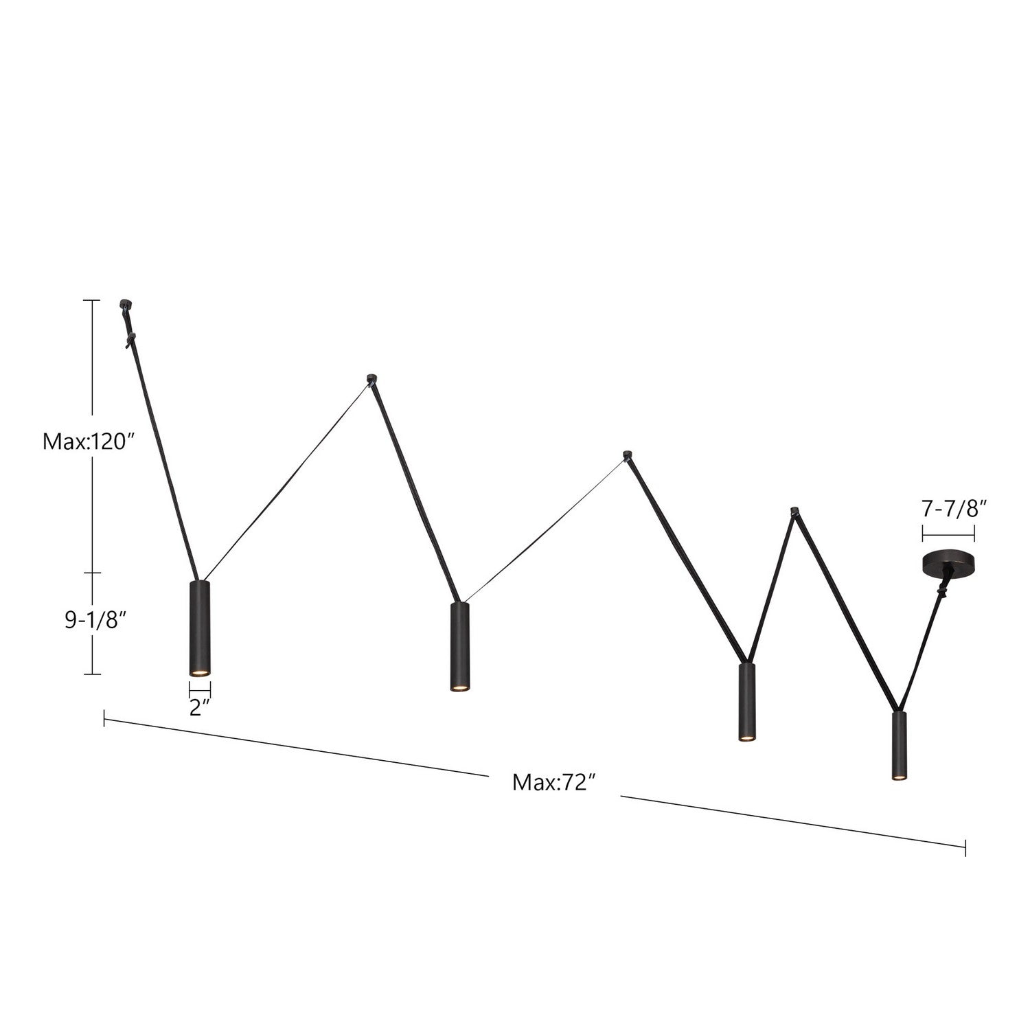 Suspension linéaire DEL | Mason