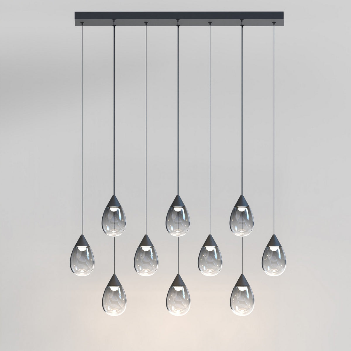 Suspension linéaire DEL | Dewdrop