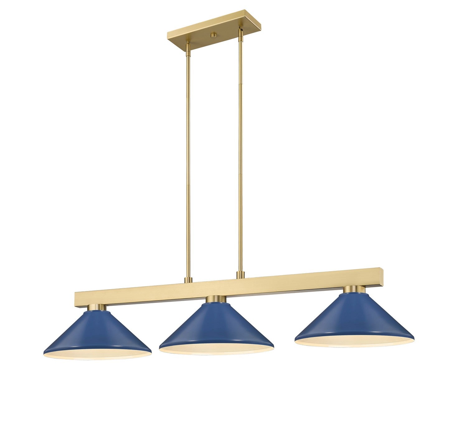 Billiard 3 lumières | Cobalt
