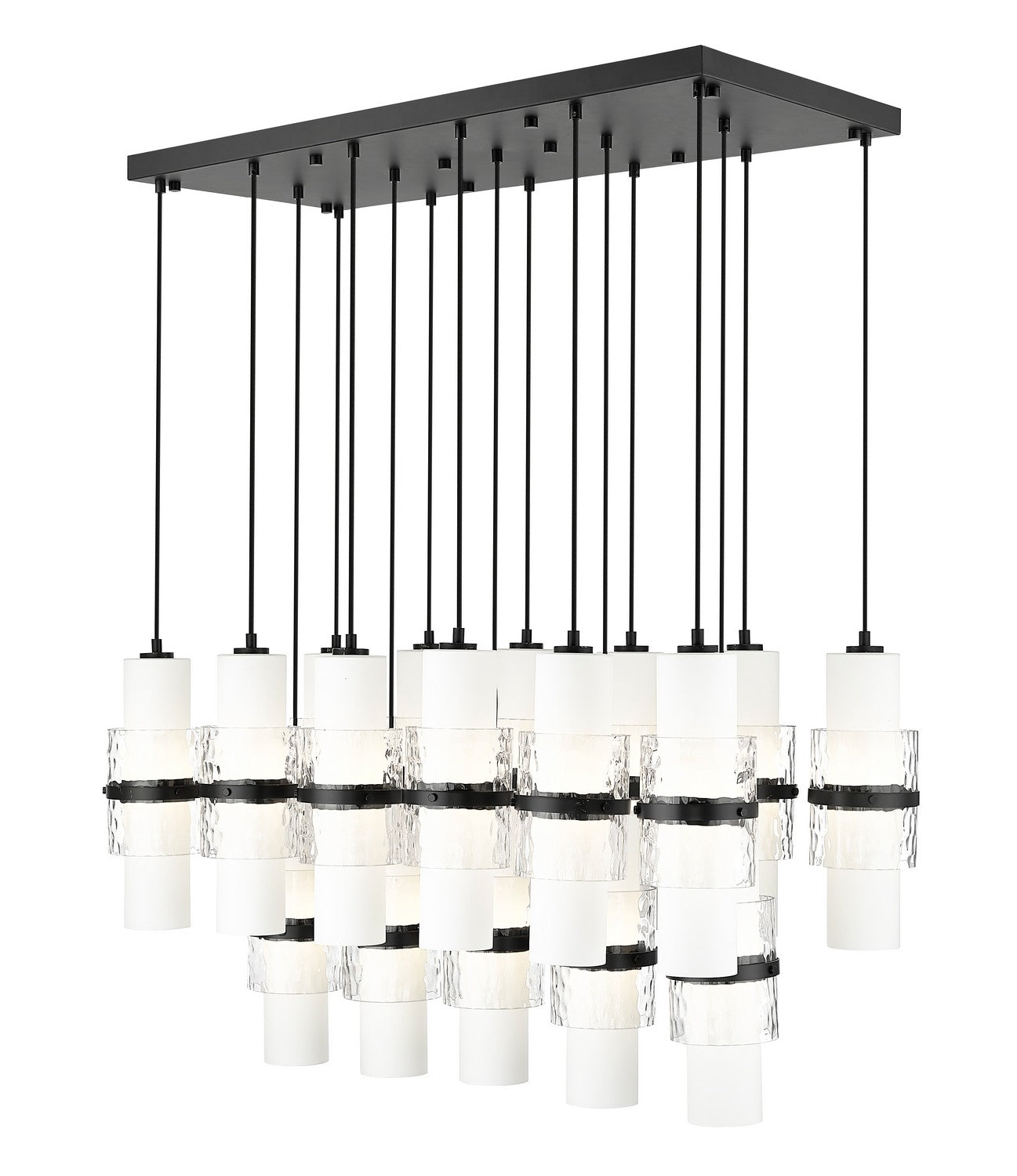 Lustre linéaire 17 lumières | Cayden