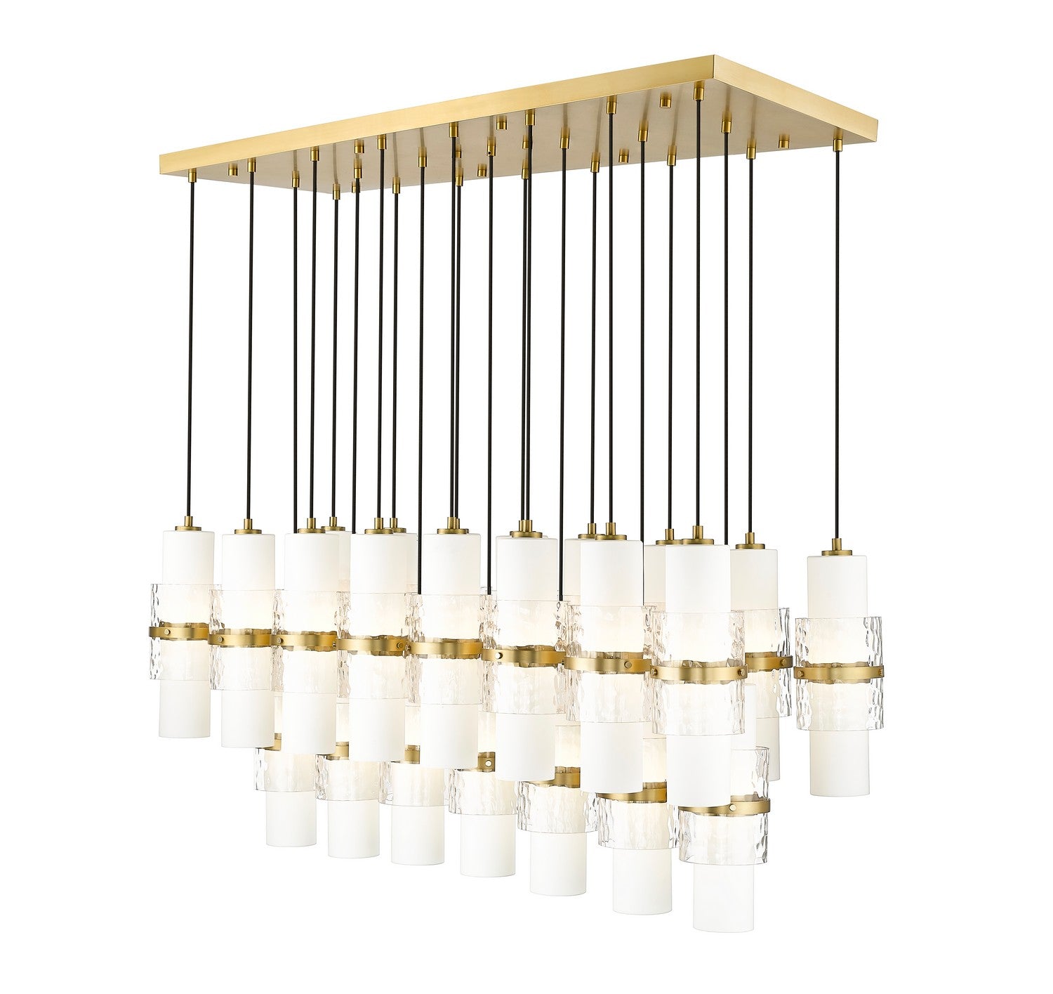 Lustre linéaire 23 lumières | Cayden