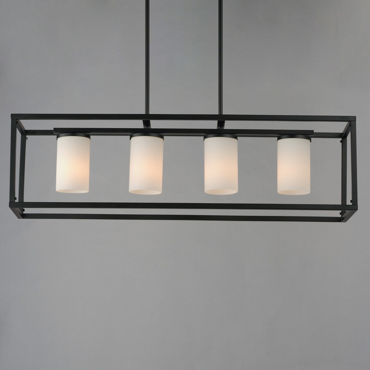 Suspension linéaire 4 lumières | Lateral