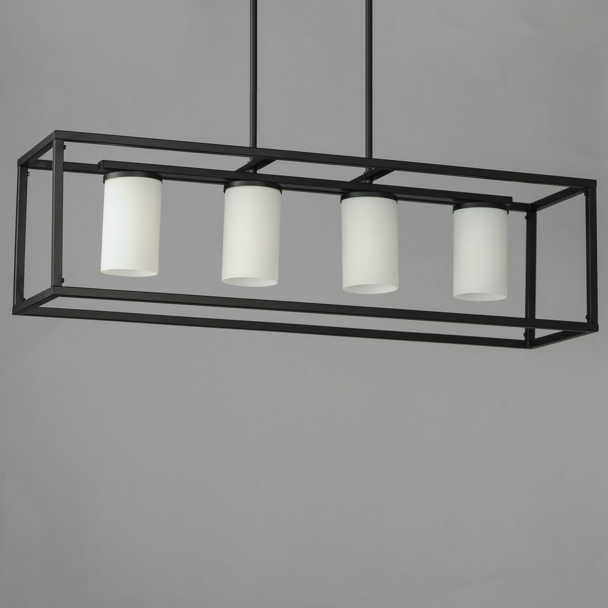 Suspension linéaire 4 lumières | Lateral