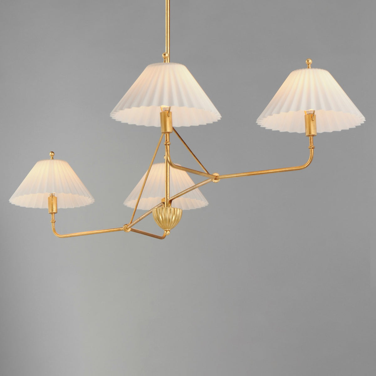 Suspension linéaire 4 lumières | Kismet