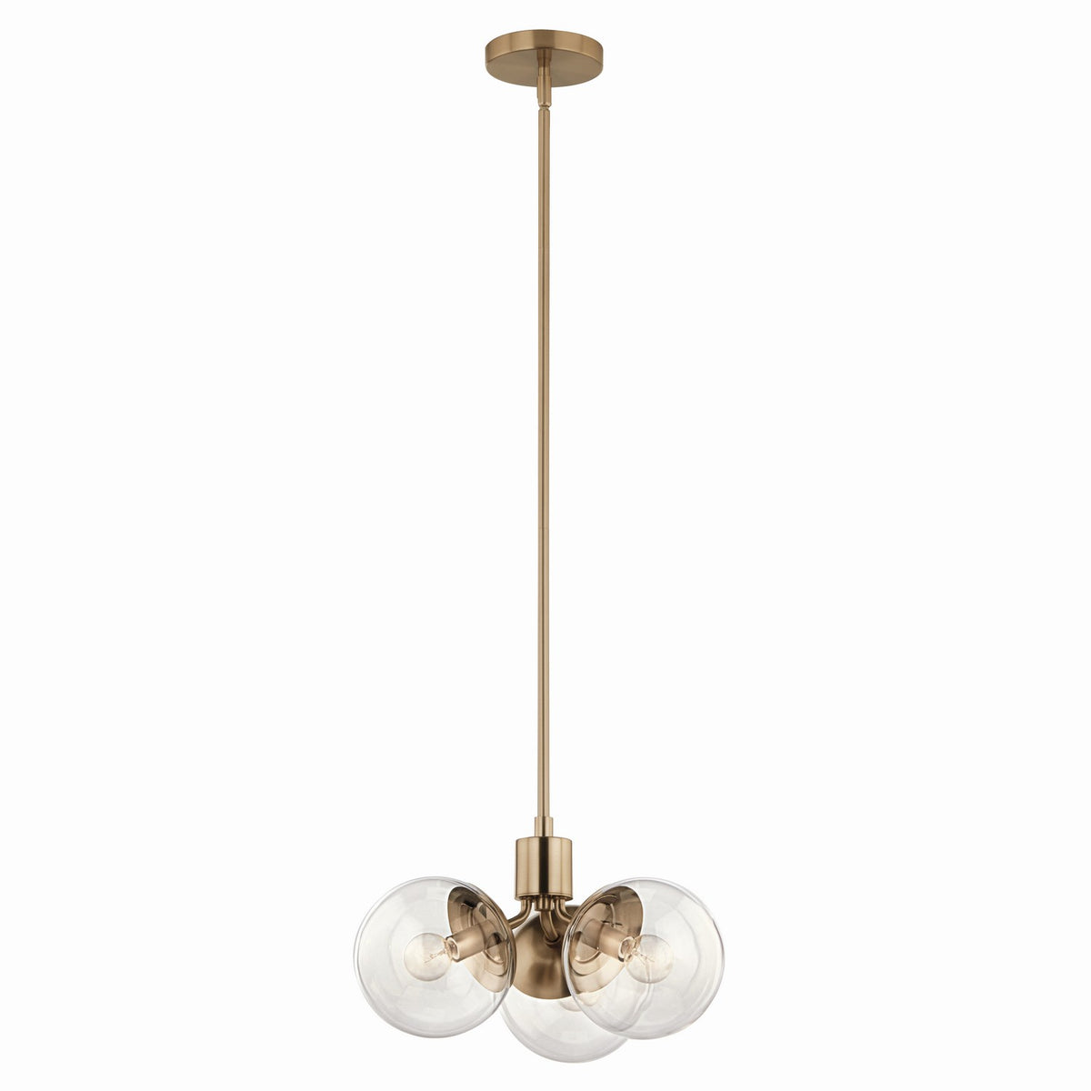 Lustre ou semi-plafonnier 3 lumières | Silvarious