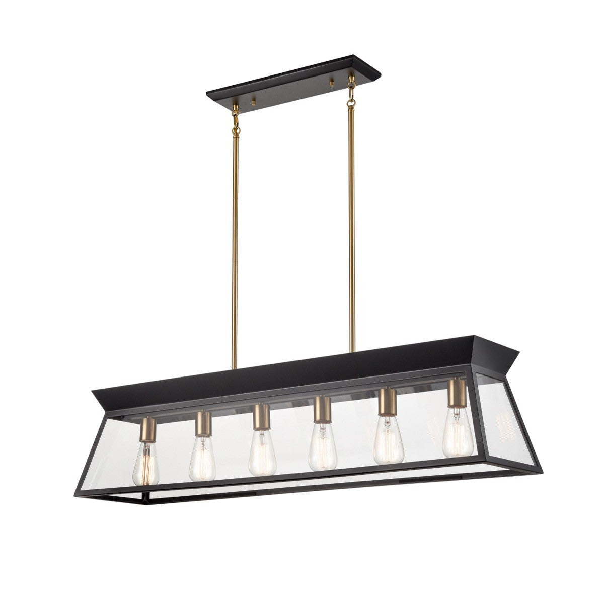 Lustre d'îlot 6 lumières | Lucian