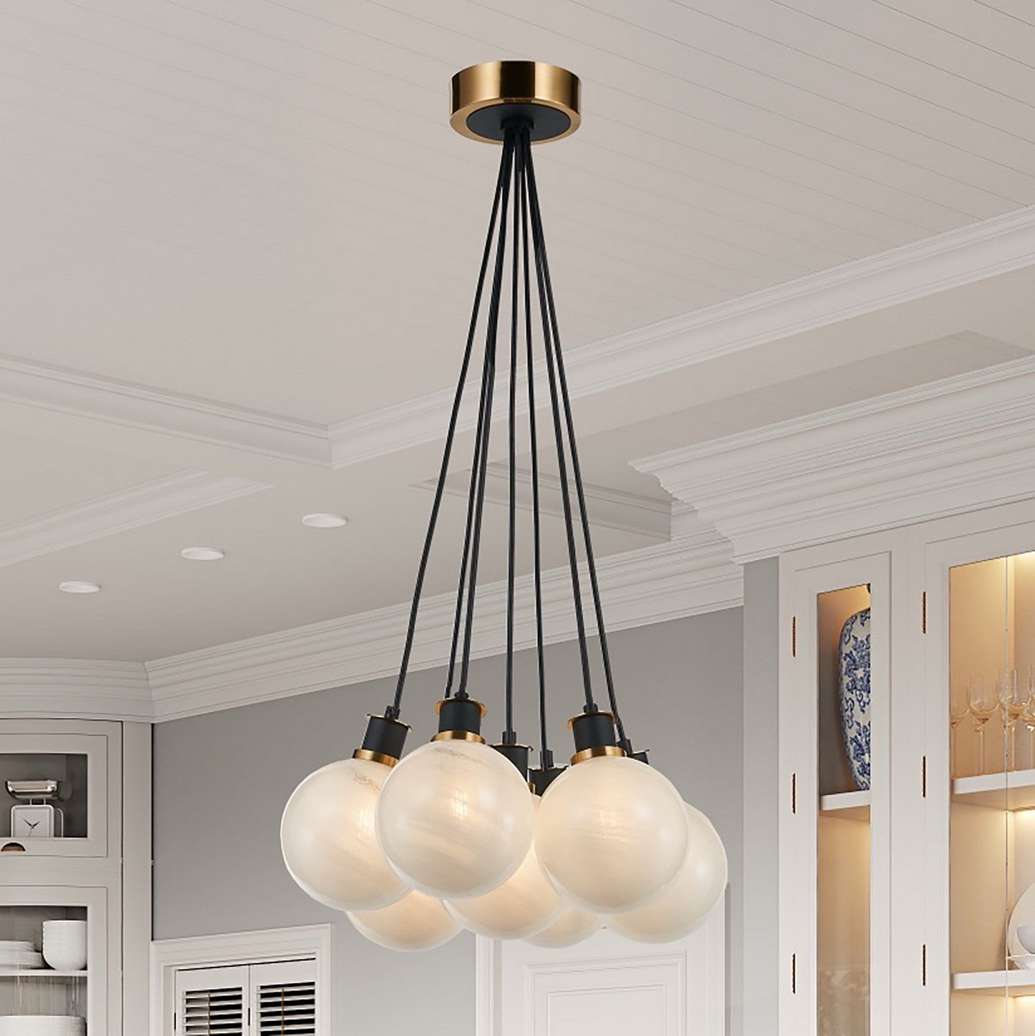 Suspension 7 lumières | Gem