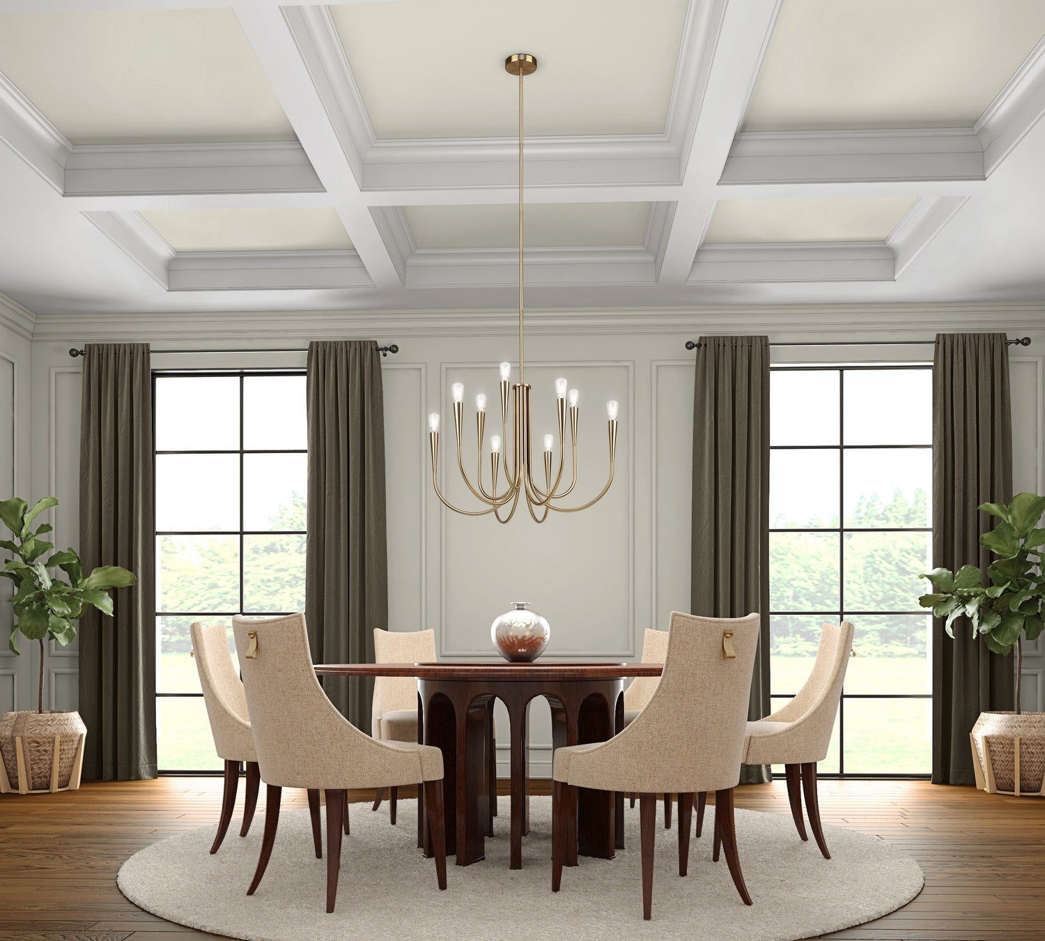 Lustre 9 lumières | Bronte