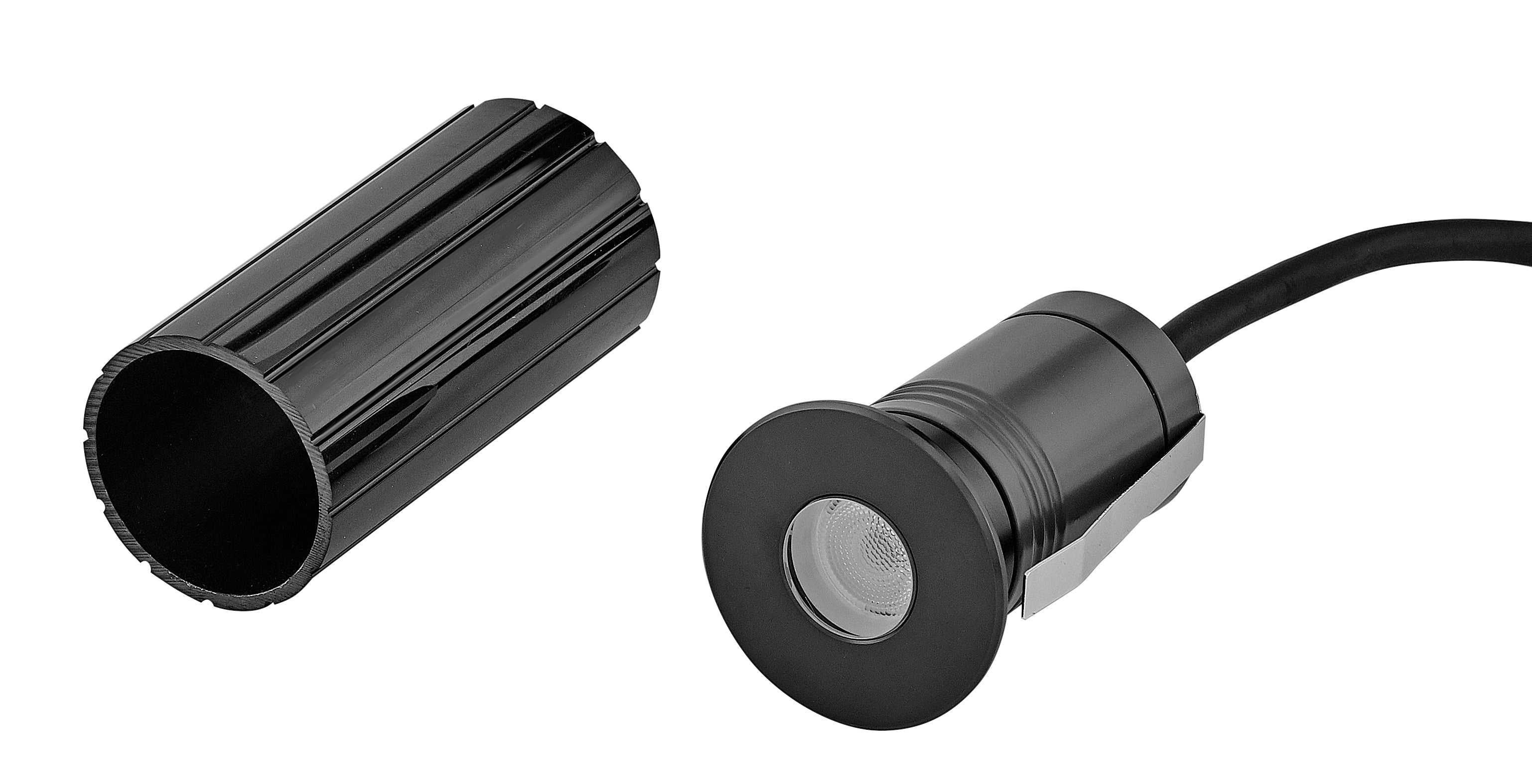 Grand Stainless Steel LED rond balise bouton