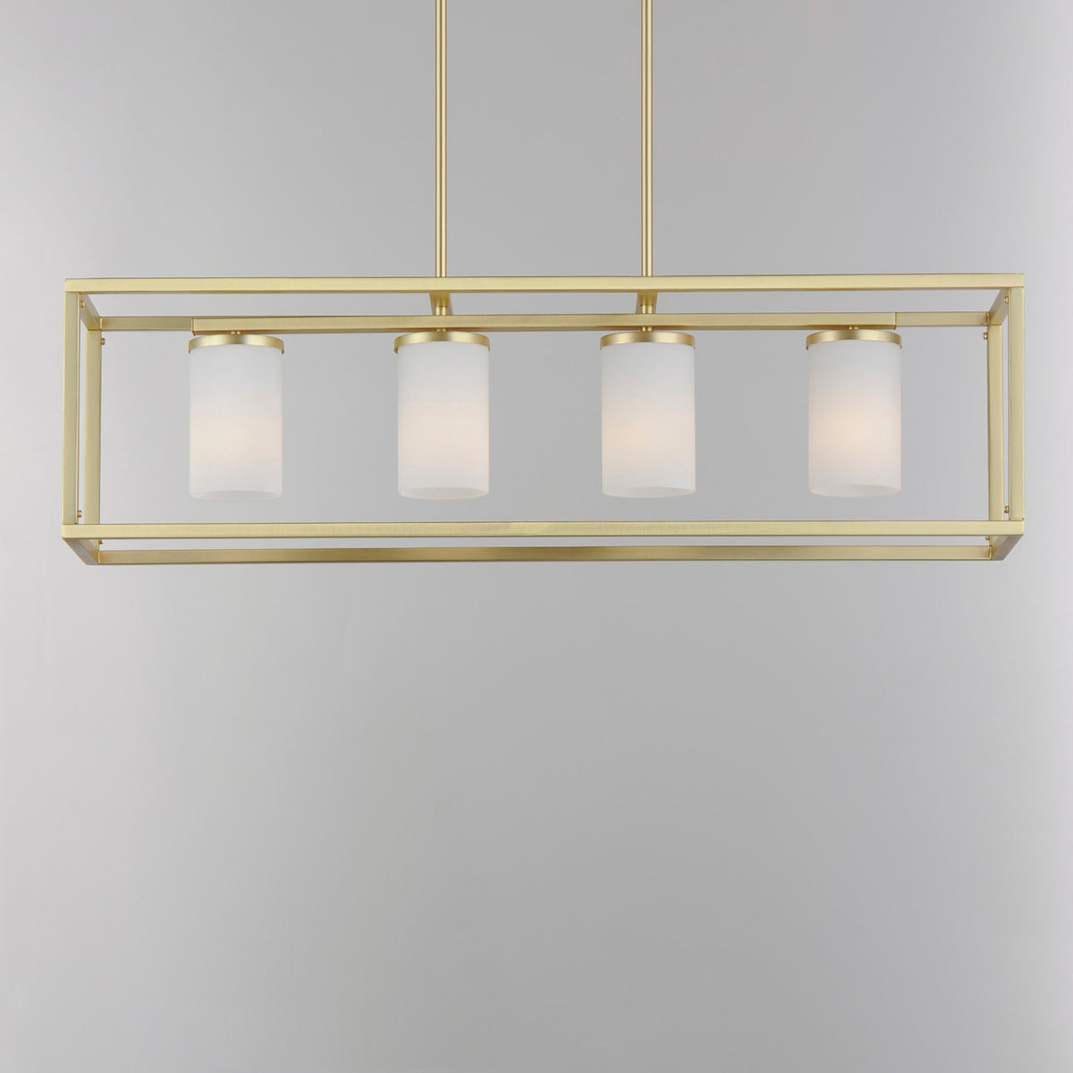Suspension linéaire 4 lumières | Lateral