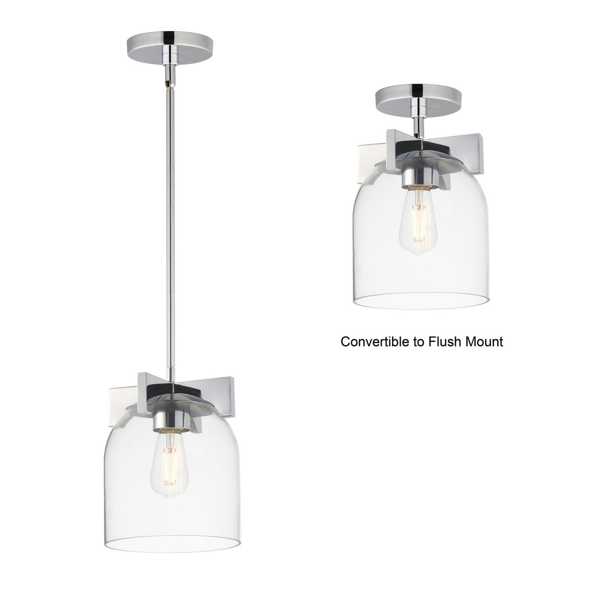 Suspension 1 lumière | Scoop
