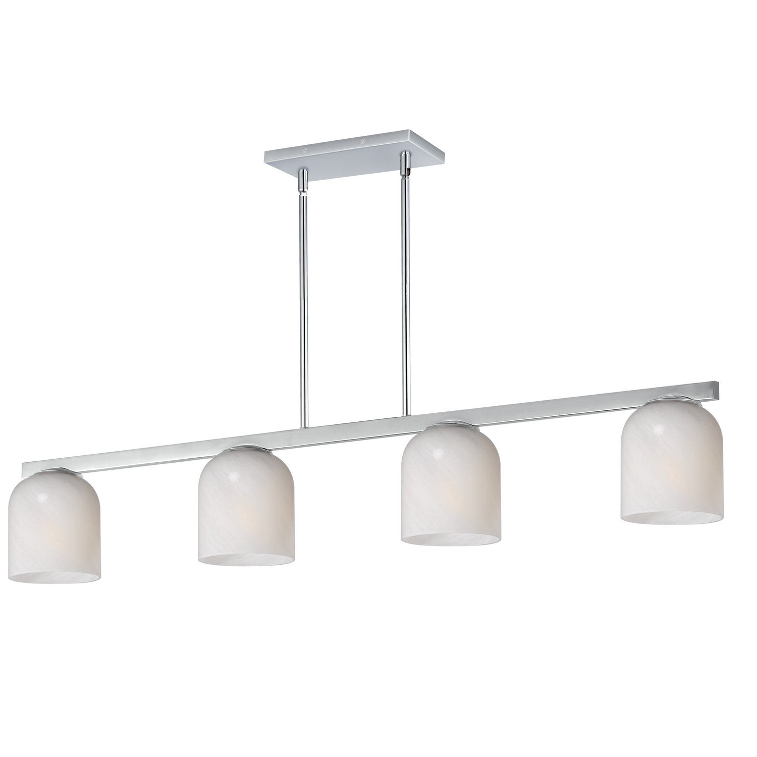 Suspension linéaire 4 lumières | Scoop