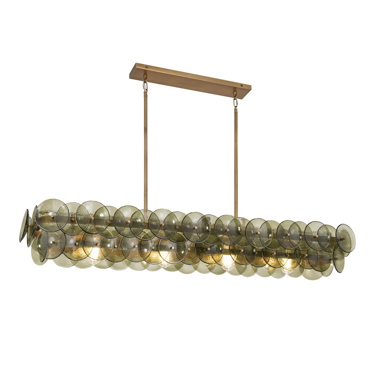 Lustre linéaire 4 lumières | Loren