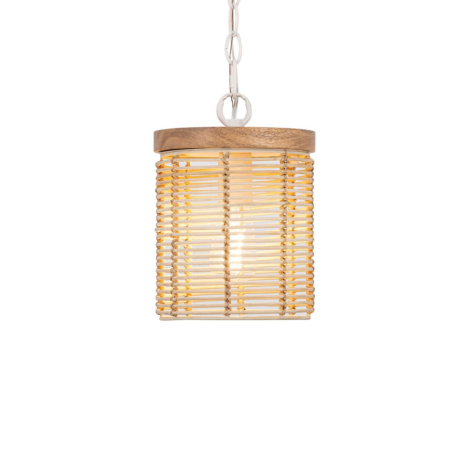 Suspension 1 lumière | Vannerie