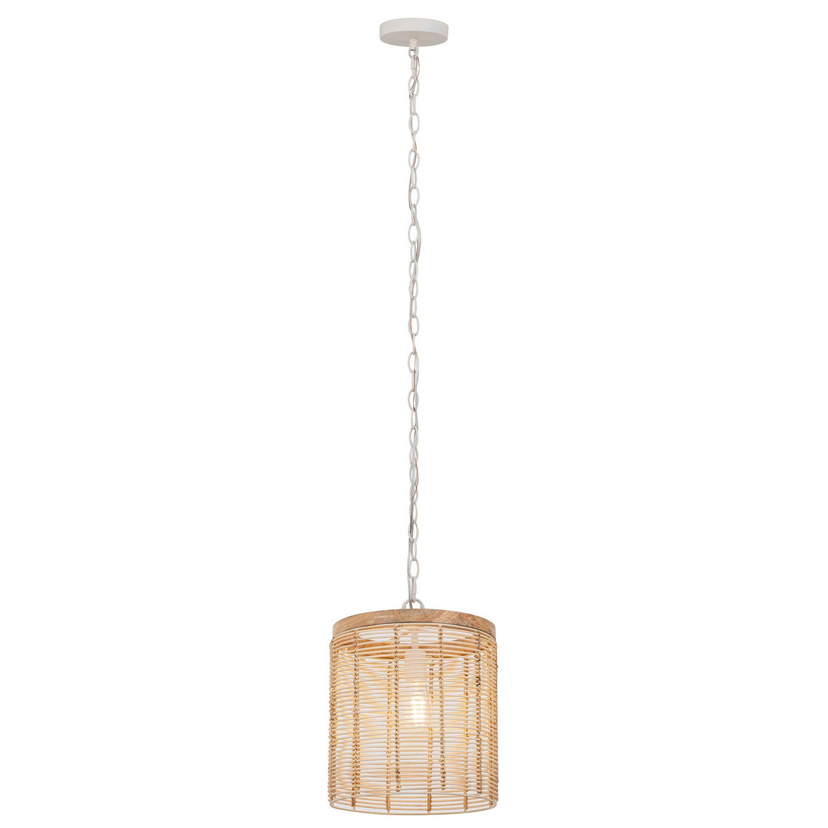 Suspension 1 lumière | Vannerie