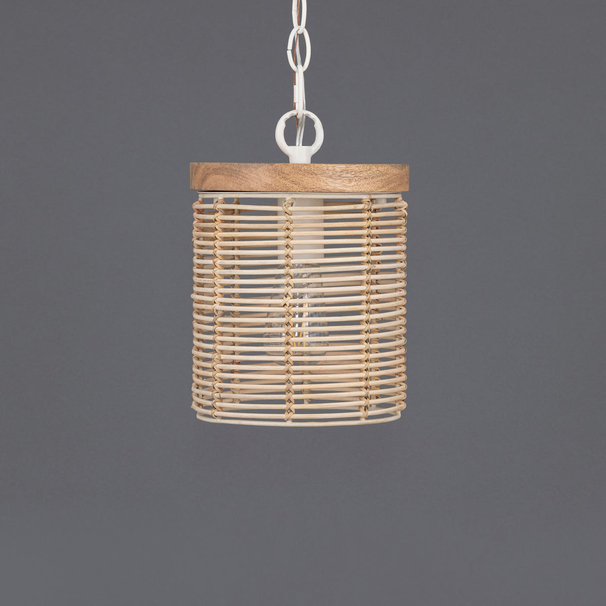 Suspension 1 lumière | Vannerie