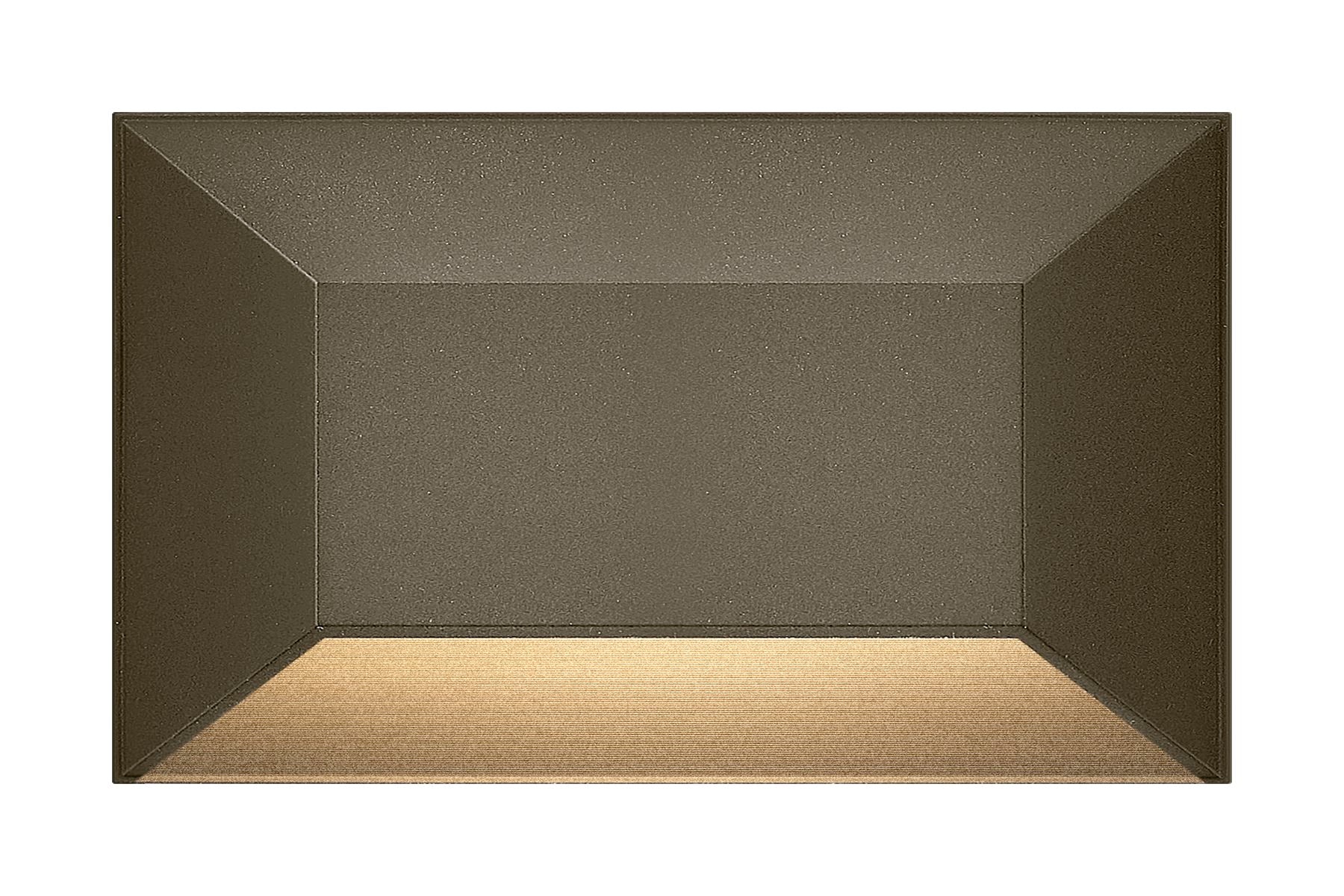 12 V applique de terrasse rectangulaire moyenne