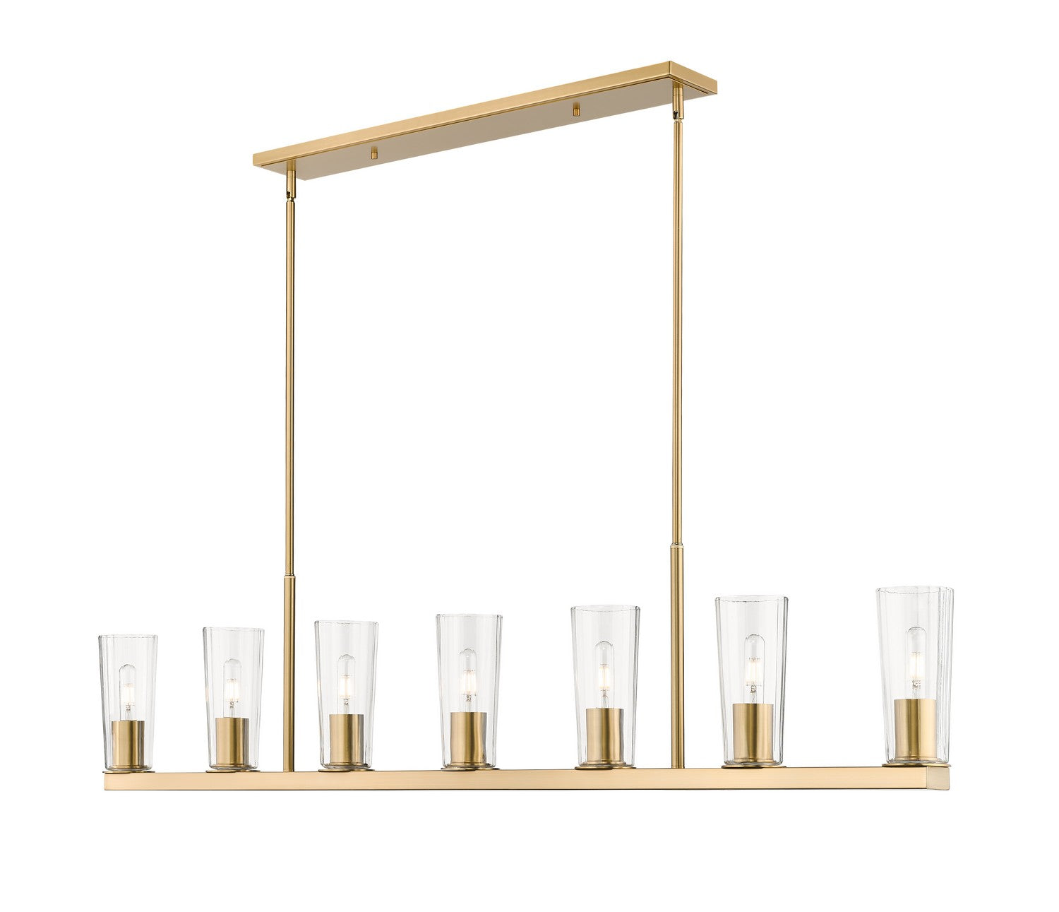 Lustre linéaire 7 lumières | Titus