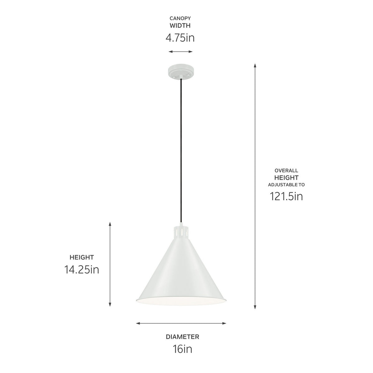 Suspension 1 lumière | Zailey