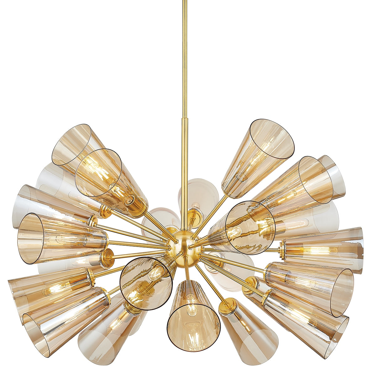 Lustre 25 lumières | Hartwood