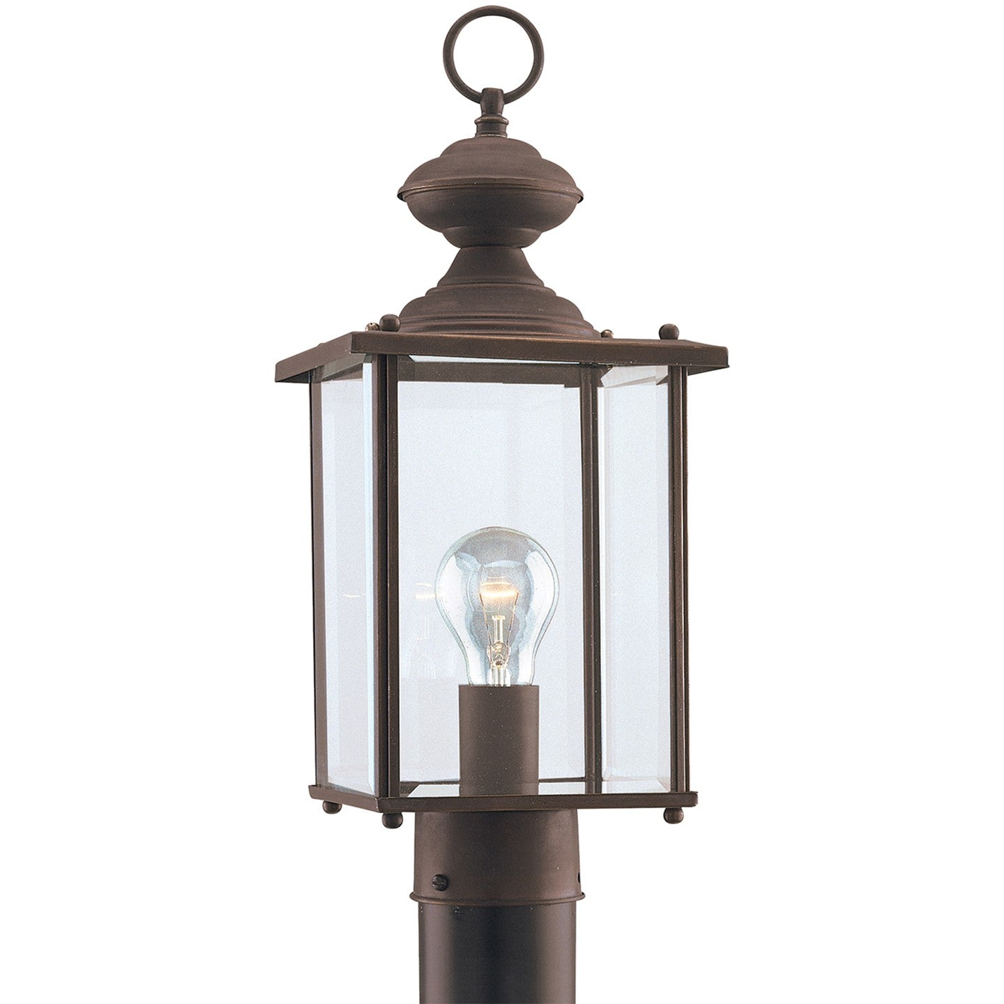 Lanterne sur poteau extérieure 1 lumière | Jamestowne