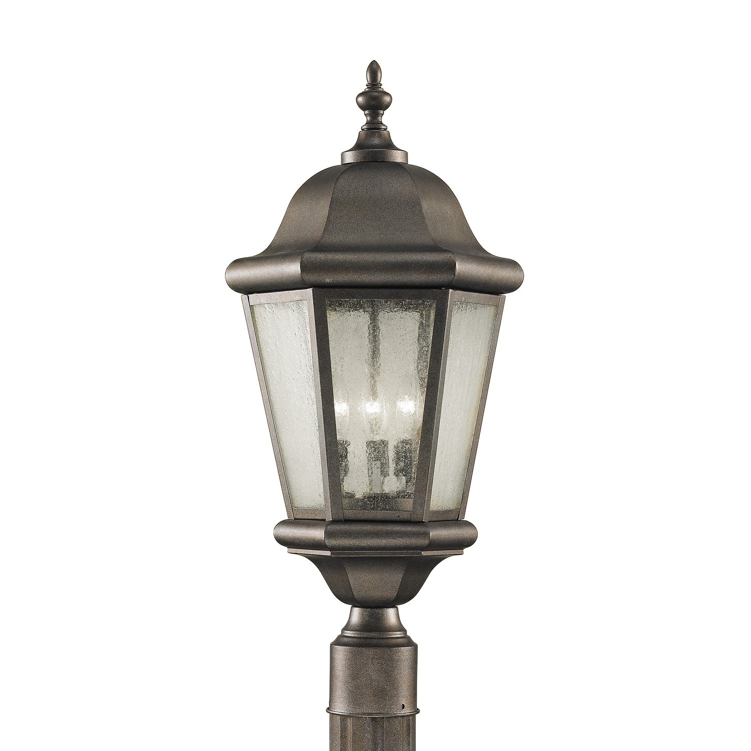 Lanterne sur poteau extérieure 3 lumières | Martinsville