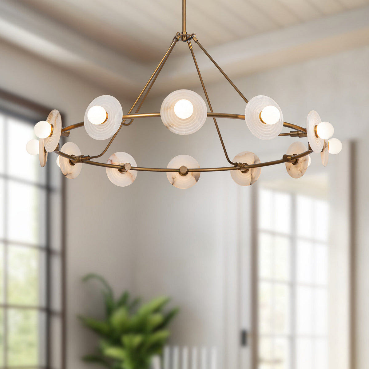 Lustre DEL | Dahlia