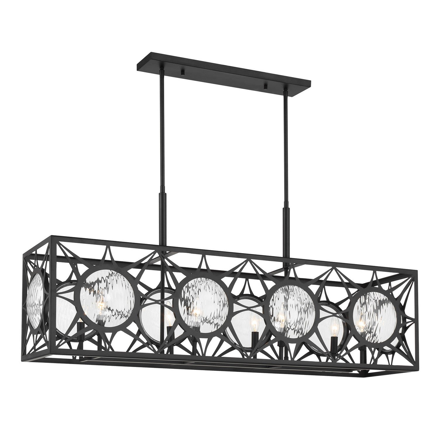 Lustre linéaire 8 lumières | Balfour