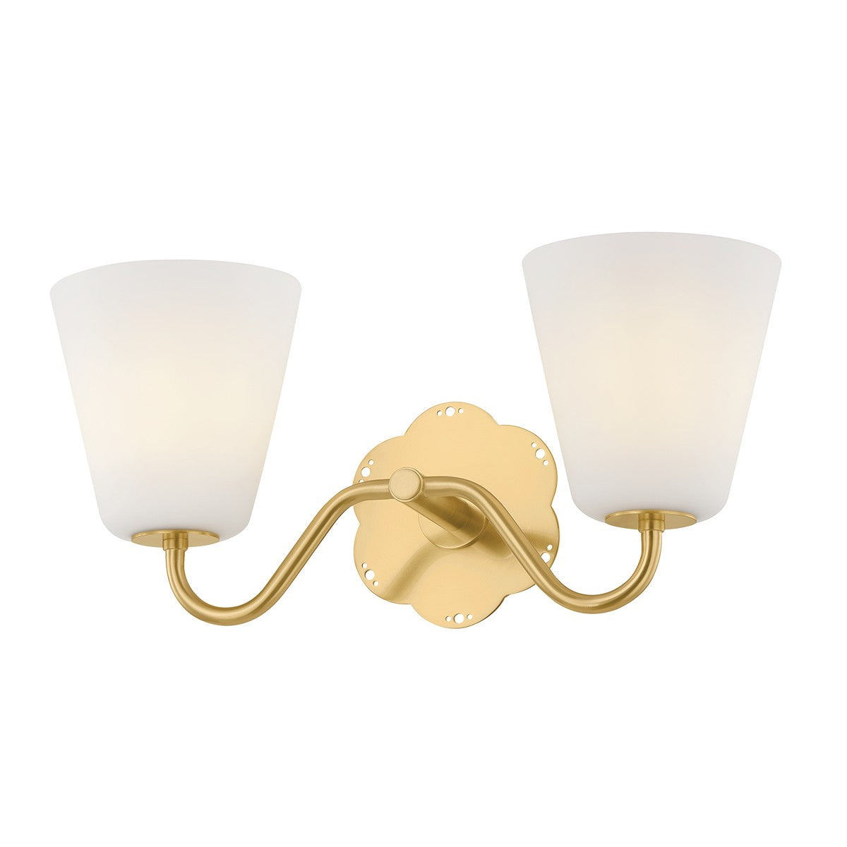 Applique de salle de bain 2 lumières | Leonella