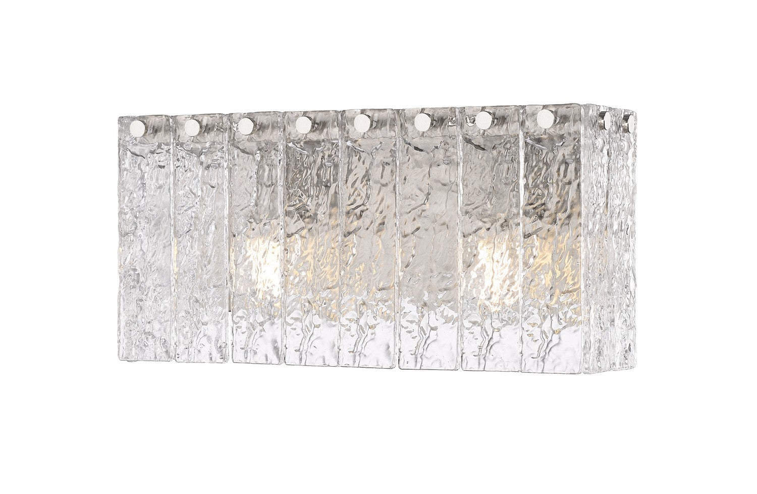 Applique de vanité 2 lumières | Glacier